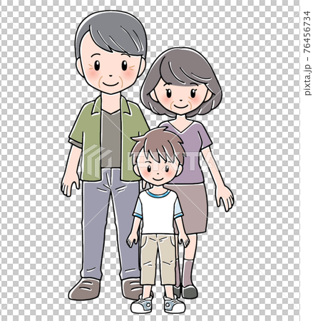 祖父母和孫子（兒子） 76456734