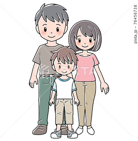 両親と息子 76456738
