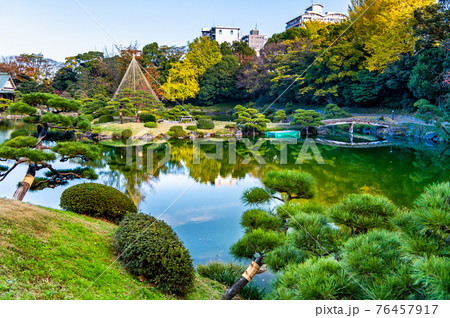 東京都　清澄庭園 76457917