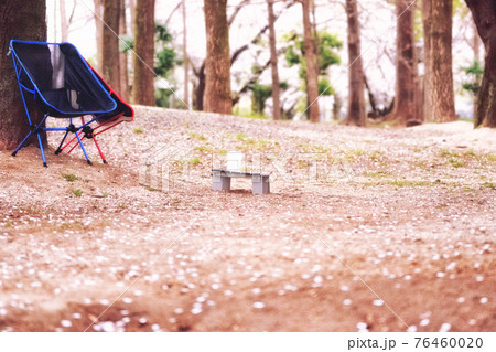 公園のお花見 76460020