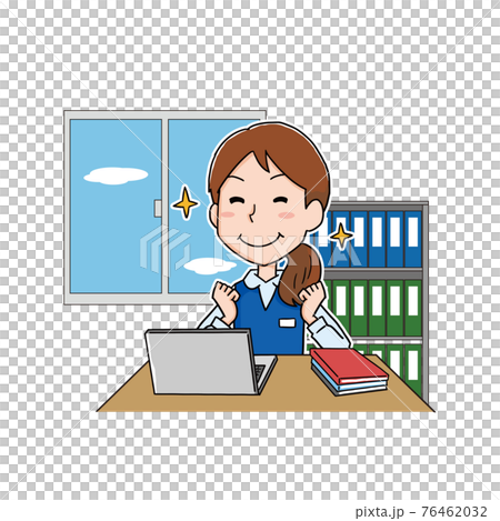 喜歡工作、精力充沛的女員工 76462032