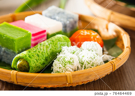 Malaysia popular assorted sweet dessert or simply known as kueh or kuih 76464469