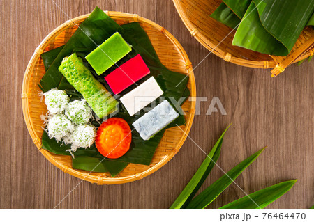 Malaysia popular assorted sweet dessert or simply known as kueh or kuih 76464470
