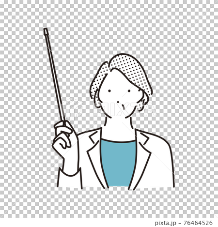 pointer, physician, female doctor 76464526