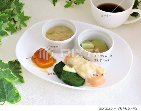 介護食　ムース食　　説明つき 76466745