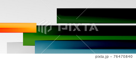 Color abstract lines trendy geometric background for business or technology presentation, internet poster or web brochure cover, wallpaper 76470840