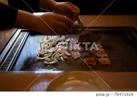 大好きな焼きそばを鉄板で！ 76471626