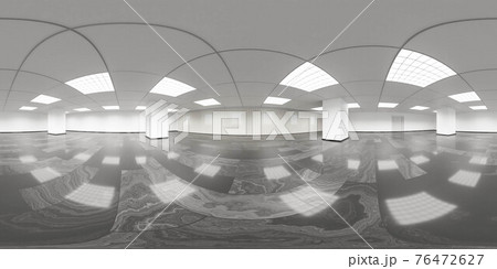 360 panorama view of modern office with white walls marble floor and reflections 3d render illustration hdri vr style pano 360 panorama view of modern office with white walls marble floor and reflections 3d render illustration hdri vr style pano 76472627