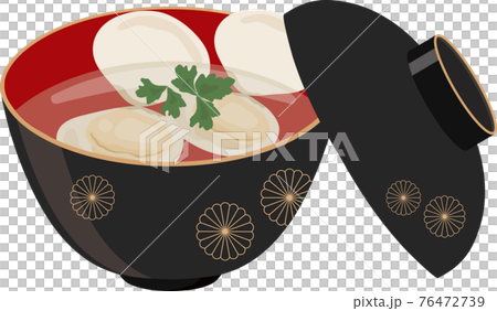 はまぐり　お吸い物 76472739