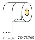 周回遅れのトイレットペーパー 76473705