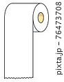 長く出しすぎたトイレットペーパー 76473708