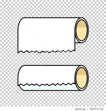 Toilet paper with little remaining 76473710