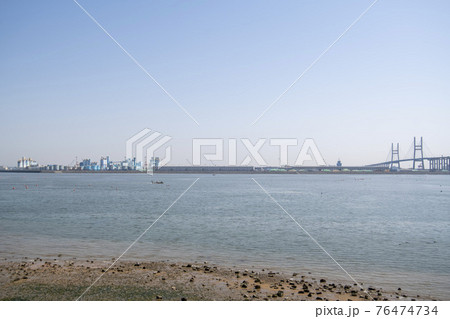 橋 海 海岸 76474734