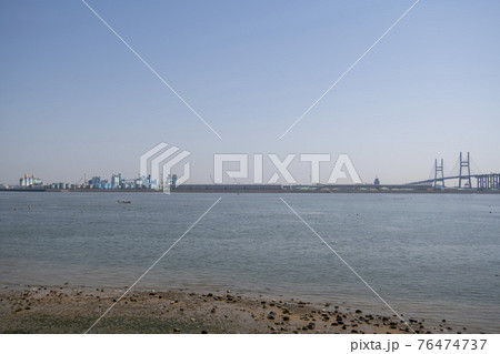 橋 海 海岸 76474737
