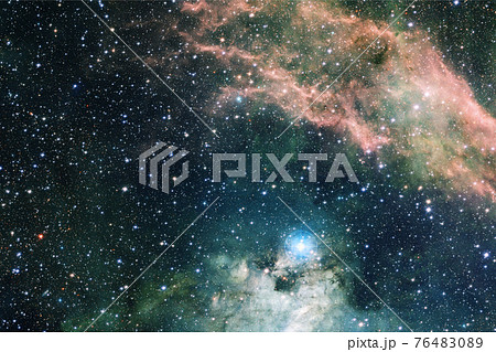 Awesome of endless cosmos. Elements of this image furnished by NASA Awesome of endless cosmos. Elements of this image furnished by NASA 76483089