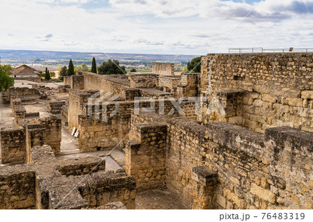 Palace of Medina Azahara near Cordoba in Andalusia, Spain 76483319