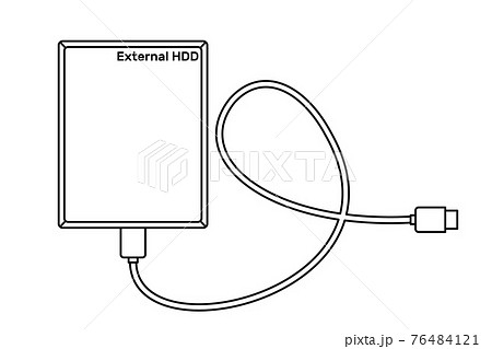 Hard disk thin line icon Hard disk icon thin line for web and mobile  modern minimalistic flat design vector icon with dark  CanStock