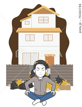 家 ゴミ屋敷 3階建て 拒否する男性 家 ゴミ屋敷 3階建て 拒否する男性 76484786