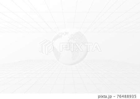 Global network connection. White abstract technology digital hi tech concept background. Vector illustration 76488935
