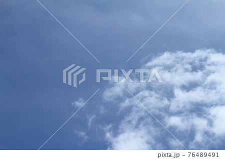 Beautiful blue sky and white clouds of various shapes with sunlight Nature background Beautiful blue sky and white clouds of various shapes with sunlight Nature background 76489491