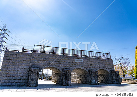名古屋市港区の戸田川緑地公園に復元された戸田川二重樋門 名古屋市港区の戸田川緑地公園に復元された戸田川二重樋門 76489982