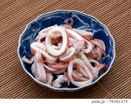 茹でイカ 76491374