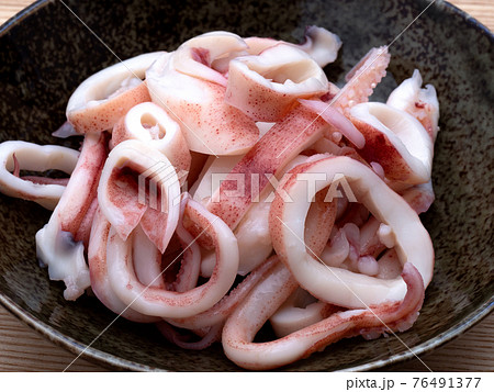 茹でイカ 76491377