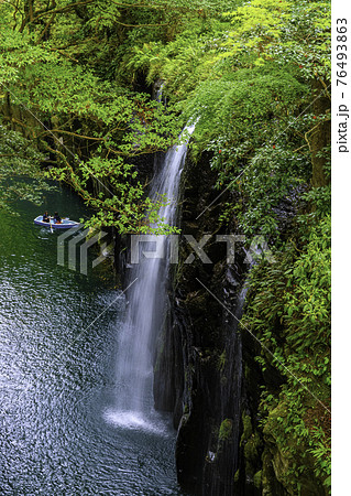 宮崎の絶景 美しい高千穂峡 76493863