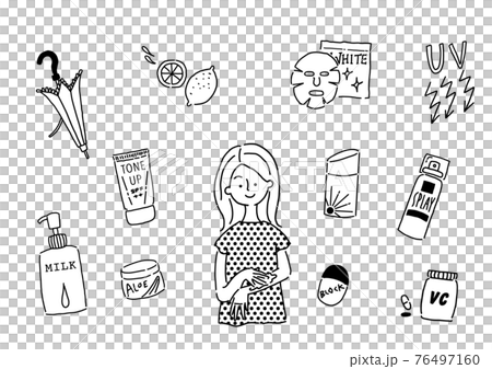 Sun protection goods and women 76497160