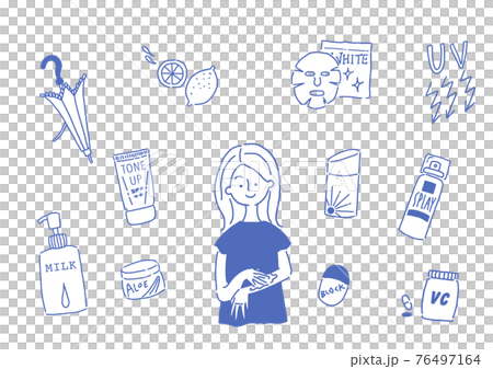 Sun protection goods and women Sun protection goods and women 76497164