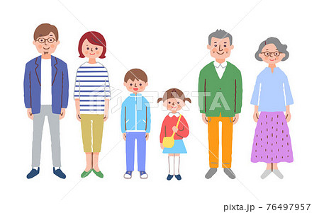3世代家族 76497957