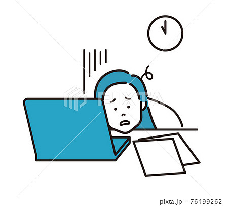 人物 残業 疲れ ビジネス 人物 残業 疲れ ビジネス 76499262