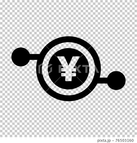 Digital Yen coin icon vector currency symbol for digital transactions for asset and wallet in a flat color glyph pictogram illustration Digital Yen coin icon vector currency symbol for digital transactions for asset and wallet in a flat color glyph pictogram illustration 76503160