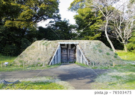 浜離宮恩賜庭園　庚申堂鴨場 76503475