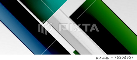 Color abstract lines trendy geometric background for business or technology presentation, internet poster or web brochure cover, wallpaper Color abstract lines trendy geometric background for business or technology presentation, internet poster or web brochure cover, wallpaper 76503957