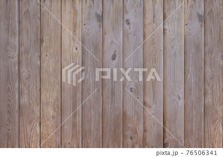 Brown wood texture empty template. Wall of old wooden plank boards. Material texture surface. 76506341