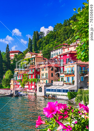Varenna, Italy - Lake Como in Lombardy Varenna, Italy - Lake Como in Lombardy 76506649