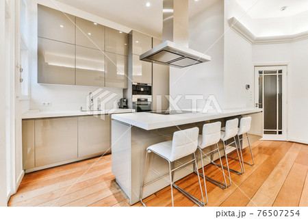 Interior of modern kitchen at home 76507254
