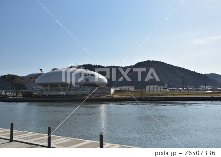 春の宮城石巻市旧北上川 春の宮城石巻市旧北上川 76507336