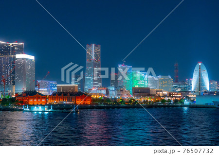 みなとみらいの夜景 みなとみらいの夜景 76507732