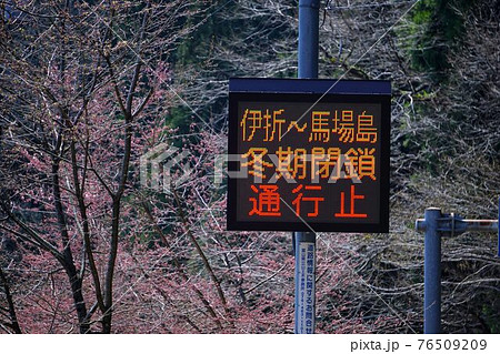 春に開く冬季閉鎖道路 76509209