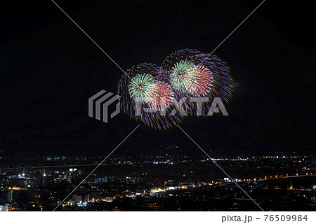 【長野県】長野えびす講煙火大会 76509984