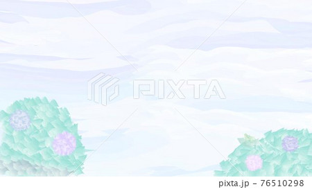 梅雨の雨空のイラスト 76510298