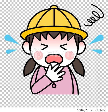 体調不良　園児　女の子 76511607