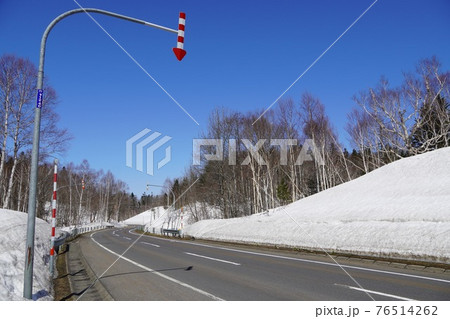 雪解けの士別峠 雪解けの士別峠 76514262