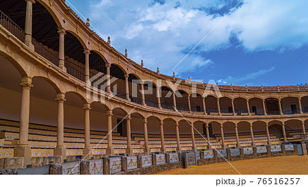 Bull arena in the Spanish town of Ronda Bull arena in the Spanish town of Ronda 76516257