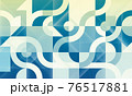 Modern geometrical abstract background 76517881