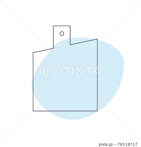 Delicate perfume bottle in the style of flat lines. Cosmetic product. Delicate perfume bottle in the style of flat lines. Cosmetic product. 76518717