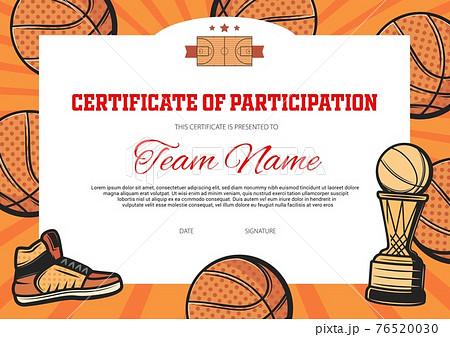 Certificate of participation baseball sport Certificate of participation baseball sport 76520030