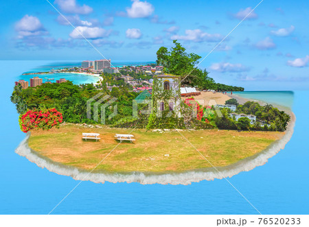 Collage about Jamaica - Caribbean island Collage about Jamaica - Caribbean island 76520233